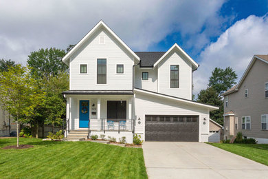 Modern exterior home idea in DC Metro