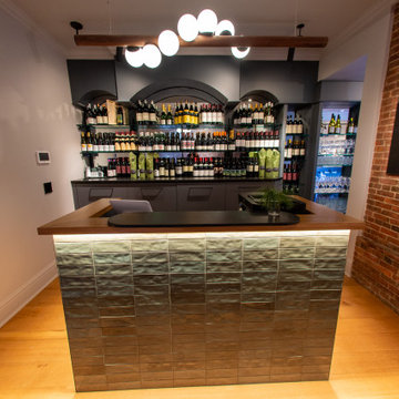 PA Soapstone reception desk countertop