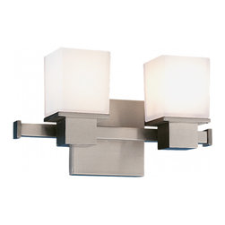 Contemporary Style  2 Light Bathroom Lighting by Hudson Valley Milford - Lighting