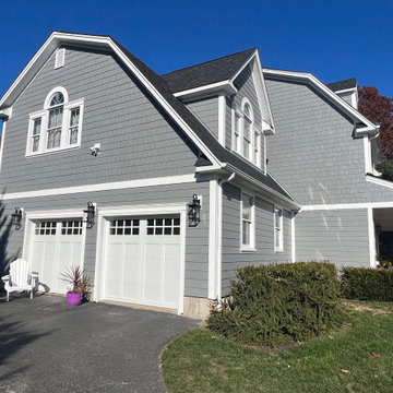 Full Exterior Renovation – James Hardie Siding, Roofing, Windows & Custom Detail