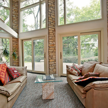 Contemporary Expansion and Bath Remodel