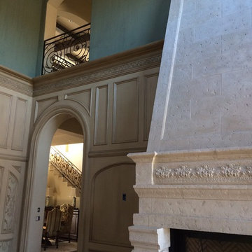 Chinoiserie living room ~ Rancho Santa Fe