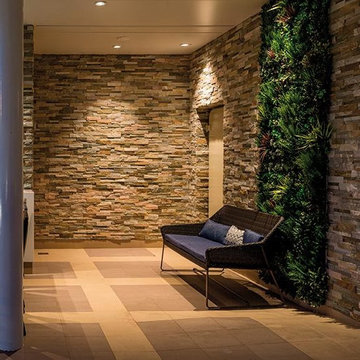 VistaFolia Faux Vertical Garden - Cruise ship Design