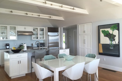 Minimalist kitchen photo in Boston