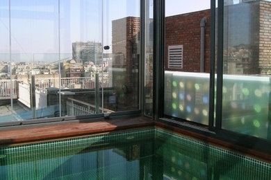 Example of a pool design in Barcelona