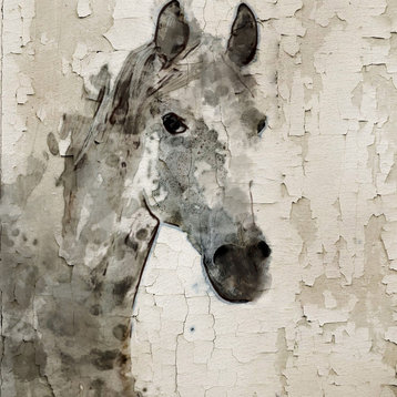 "Glaeta Horse" Painting Print on Wrapped Canvas