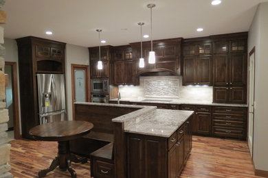 Arts and crafts kitchen photo in Other