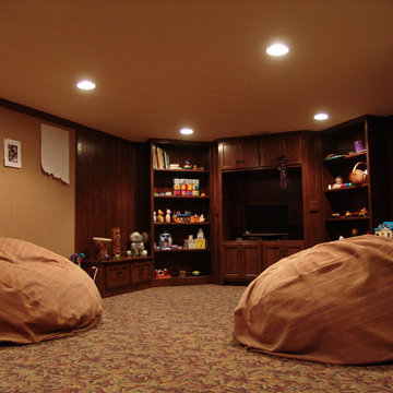 Kids Playroom Television Installation