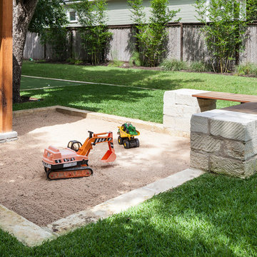 Pergola and Putting Green