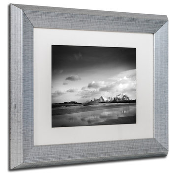 Sainte-Laudy 'Postcards from Paradise' Art, Silver Frame, 11"x14", White Matte