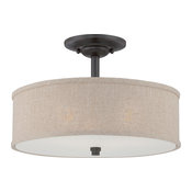 Quoizel Cloverdale Semi-Flush Mount