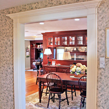 Fine custom millwork, detailed finishes