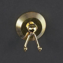 Cristal et Bronze 2005 Cannele Wall Mounted Double Hook - Products