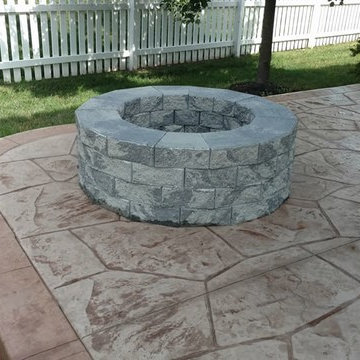 C-Stamped Concrete Patio