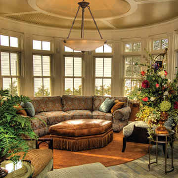 Oxford Collection 5-Light 24" Venetian Bronze Pendant