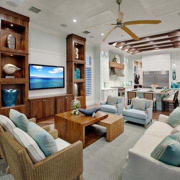 Tropical Family Room