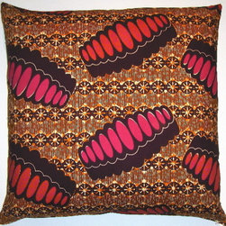 African  wax print pillow covers - Decorative Pillows