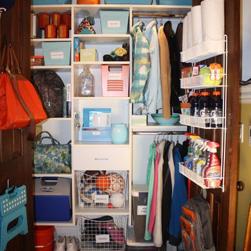 Entryway Closet Organizing Project