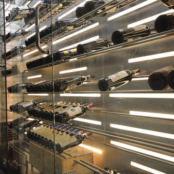 Contemporary Wine Cabinet - Tension Cable Series