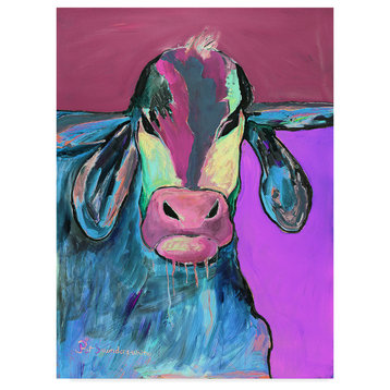 "Color Series Bull Drool 2" by Pat Saunders-White, Canvas Art