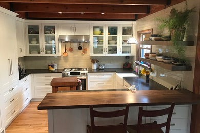 Transitional kitchen photo in Other