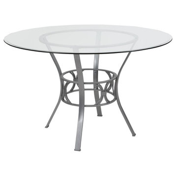 Sionne Round C Table, Yellow/Gold