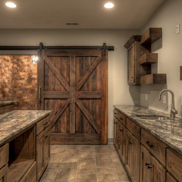 Brookfield Custom w/ 3-car Angled Garage