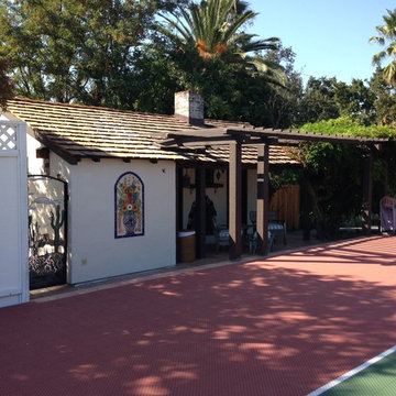 Spanish Style Pool House Rebuild | In Progress