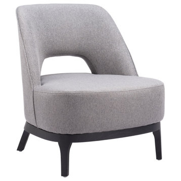 Ollie Accent Chair Brown, Gray