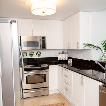 Contemporary Kitchen Remodel Done in Stratus Super Matte