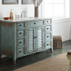 Distressed Bathroom Vanities - Bathroom Vanities And Sink Consoles