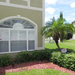 Remington Arched Shutter - Interior Shutters
