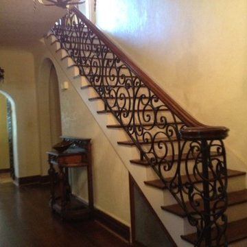 Wrought Iron Stairway