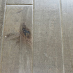 Metallic Charcoal - handscraped - Hardwood Flooring