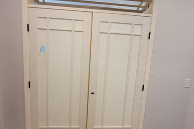 Custom Interior Door With Transom