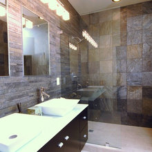 Master bath lighting