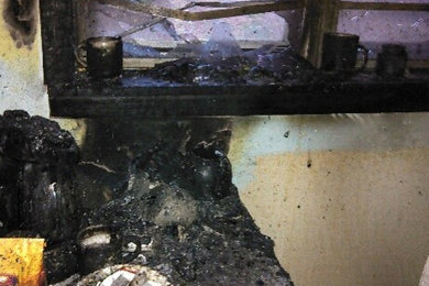 Remodeling Burnt out Kitchen