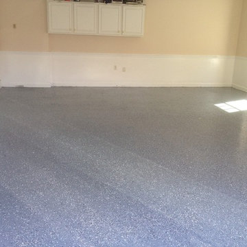Decorative Concrete Garage Floor