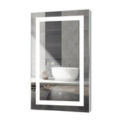 Kent LED Mirror With Touch Sensor, 24"x40"