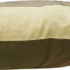 Linen Chevron Pillow, Brown