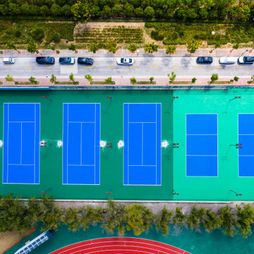 JRACE Silicon PU Volleyball Tennis Court