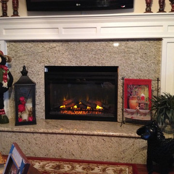 Fireplace & Mantle Remodel - Ronda, NC
