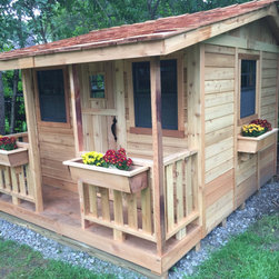 7ft x 9ft Cozy Cabin Playhouse - Kids Toys And Games