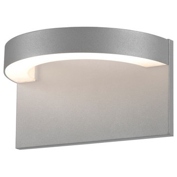Sonneman Cusp LED Sconce, Textured Gray, Frosted