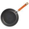 Hard-Anodized Ii Nonstick 12-1 and 2" Skillet, Gray With Orange Handle