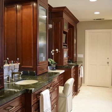 A Spa-Inspired Master Bath Remodel for a Client in La Canada, Ca.