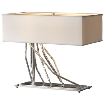 Hubbardton Forge 277660-1143 Brindille Table Lamp in Sterling