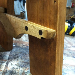 Cherry and Maple Step Stool - Kids Step Stools And Stools