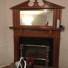 paint fireplace