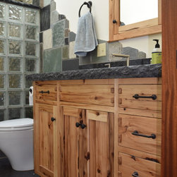 Rustic Hickory Vanity - Products